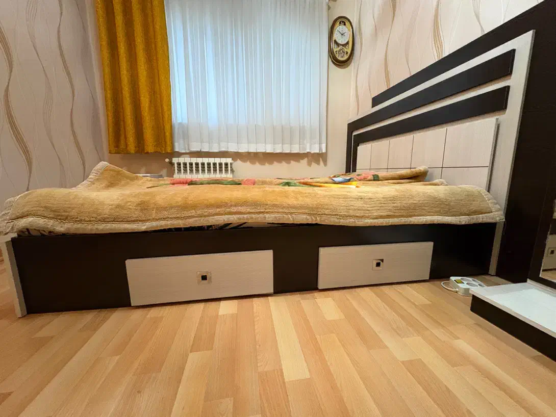 سرویس خواب کامل همراه تشک رویال|تخت و سرویس خواب|رشت, سعدی (تختی)|دیوار