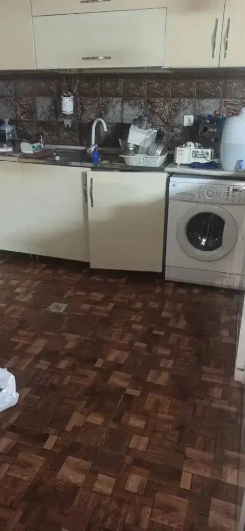 کابینت کار کرده بعلاوه هود ومیز اپن|آب‌چکان و نظم‌دهنده ظروف|شیراز, زند|دیوار