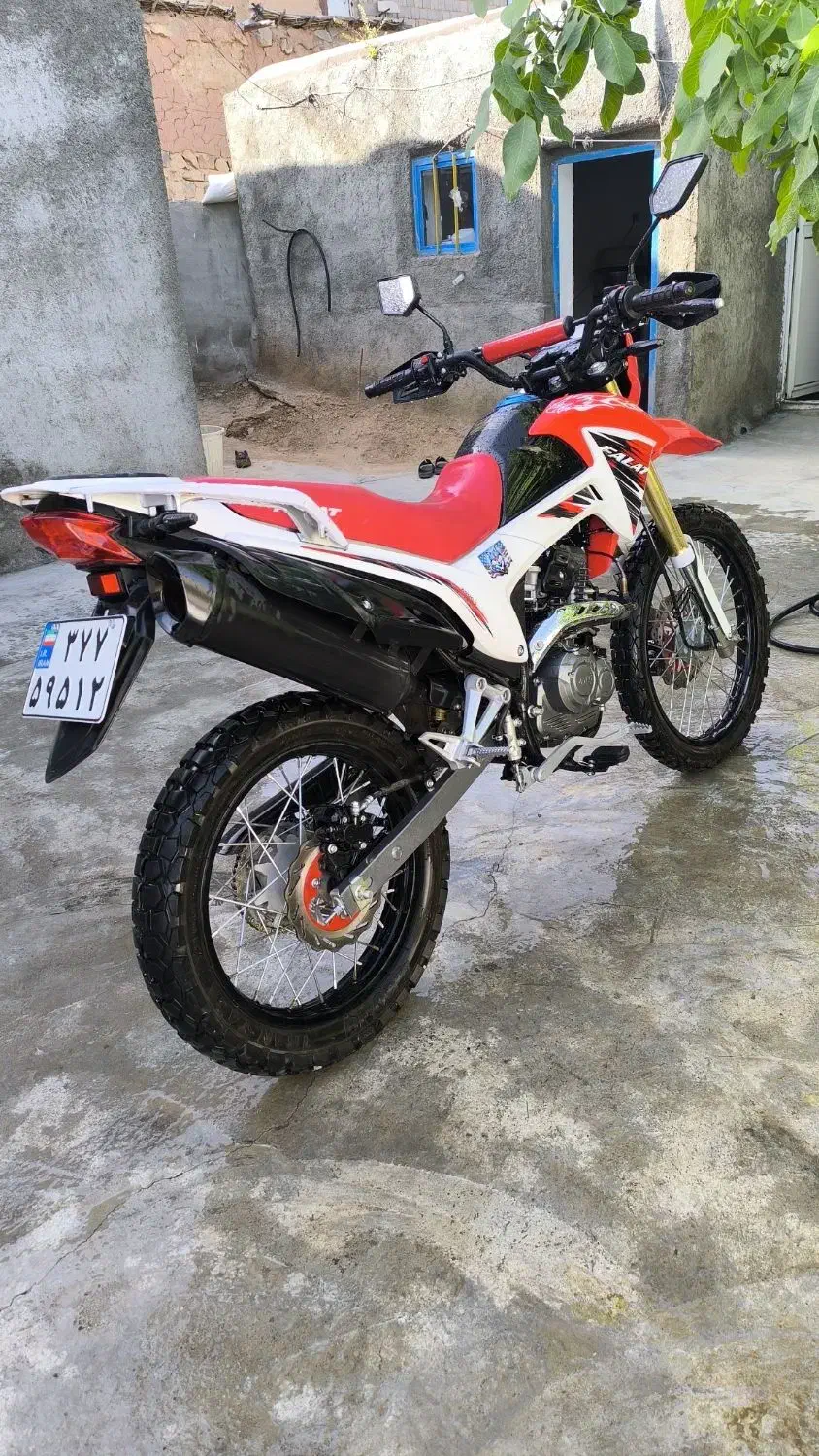 موتور تریل فلات crf200ccشرکت همتاز|موتورسیکلت|بوکان, |دیوار