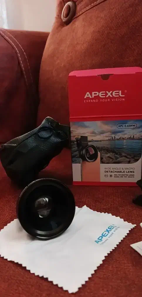 لنز کلیپسی ماکرو و کیف آرایشگاهی|دوربین عکاسی و فیلمبرداری|مشهد, شهید فرامرز عباسی|دیوار