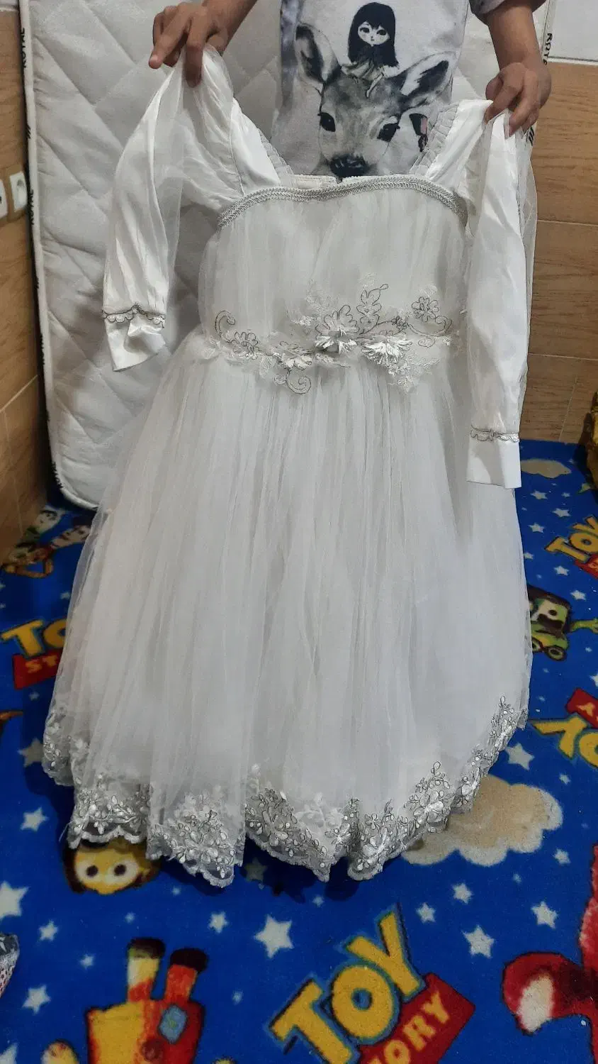 لباس مجلسی دخترانه عروس|کفش و لباس بچه|شیراز, گلشن|دیوار