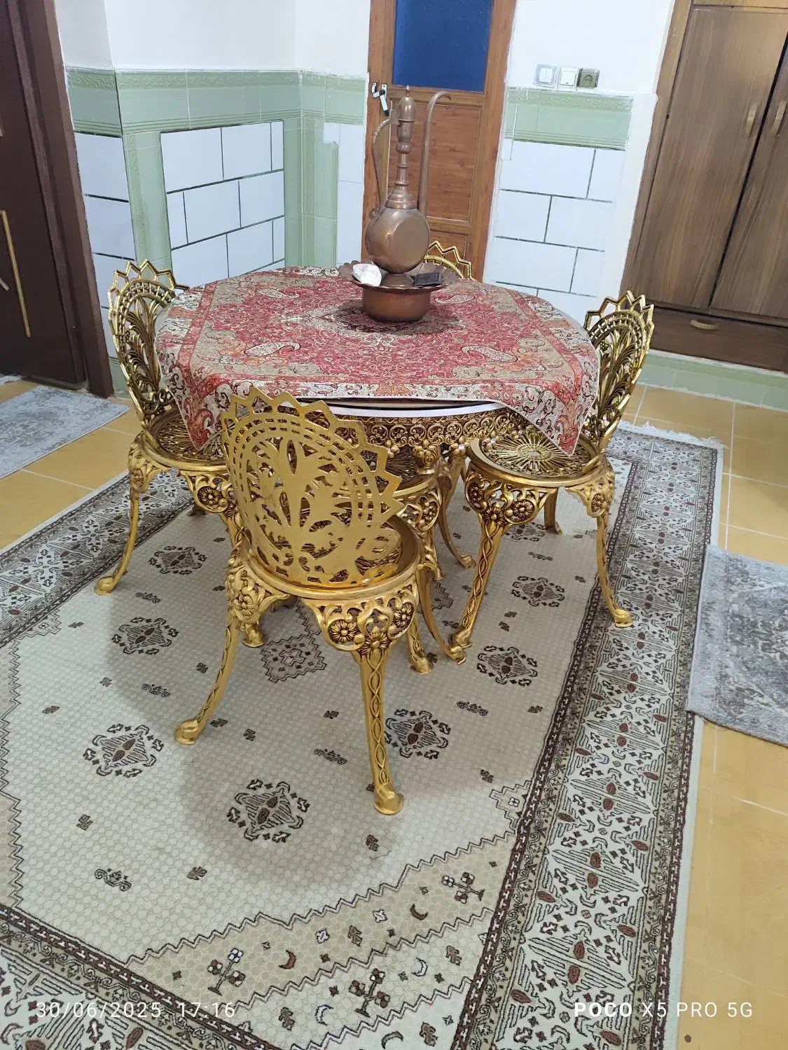میز نهارخوری|میز و صندلی غذاخوری|منوجان, |دیوار