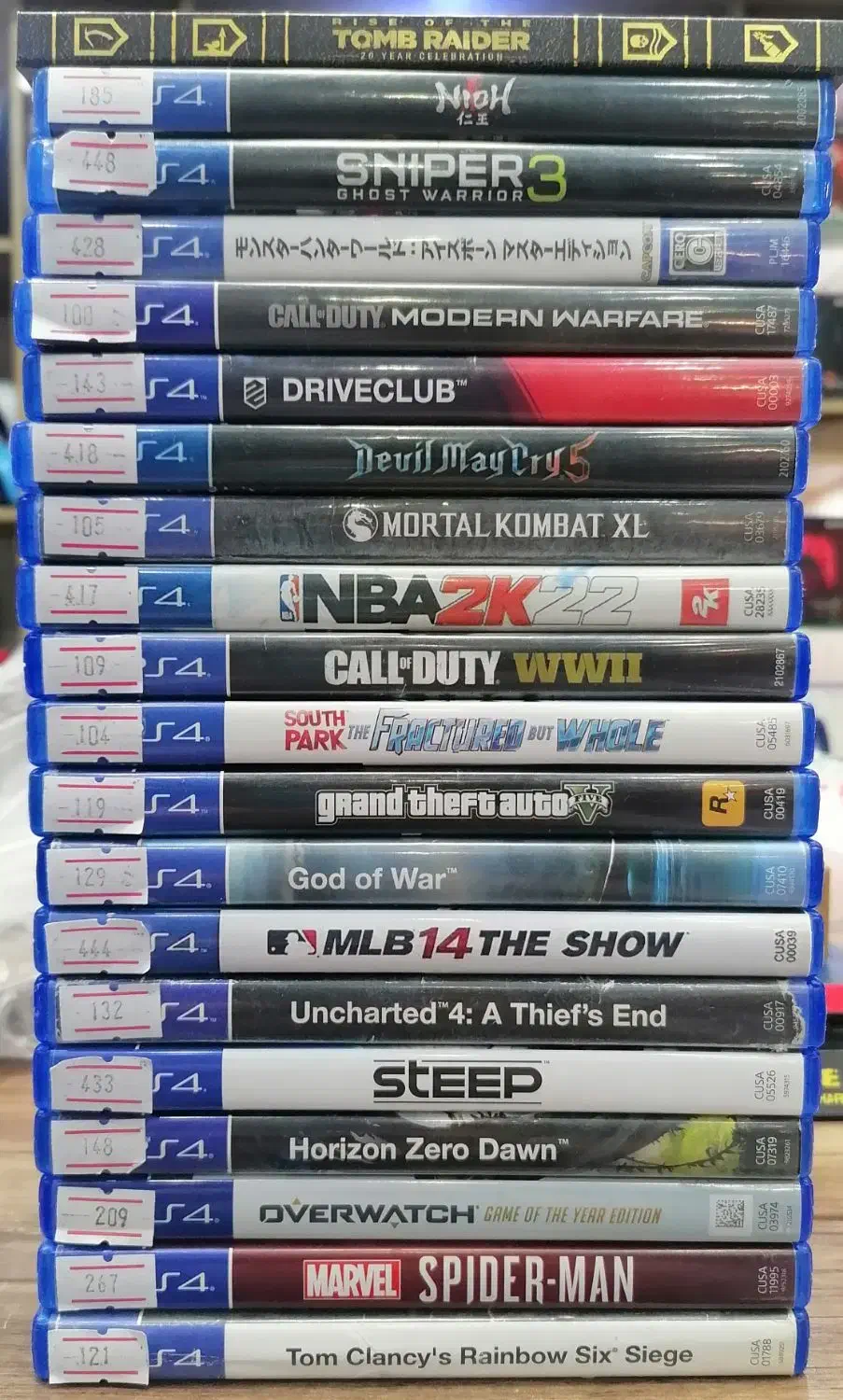 20 عدد دیسک بازی پلی استیشن 4|کنسول، بازی ویدئویی و آنلاین|شاهینشهر, فردوسی|دیوار