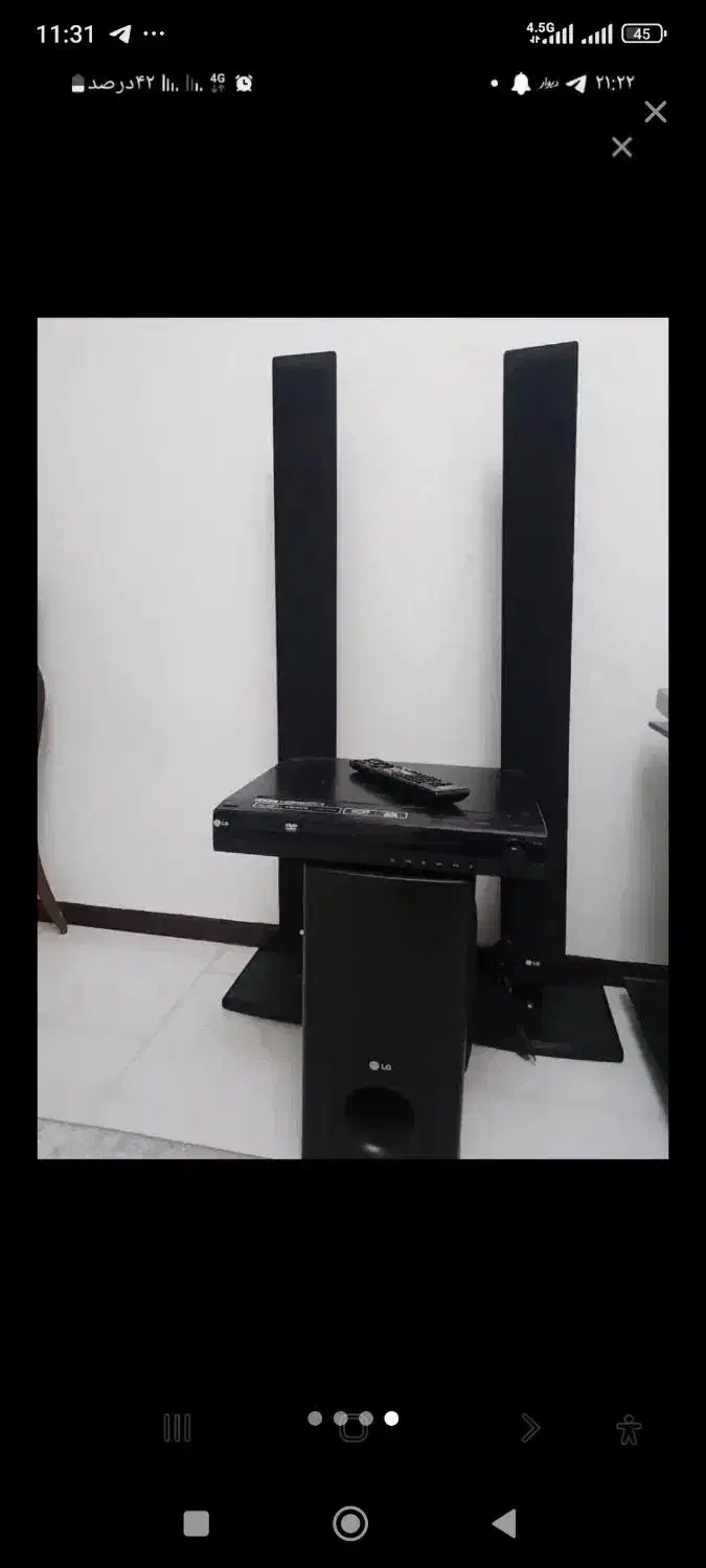 سینما خانگی LG در حد نو|سیستم صوتی خانگی|پردیس, فاز ۱۱|دیوار