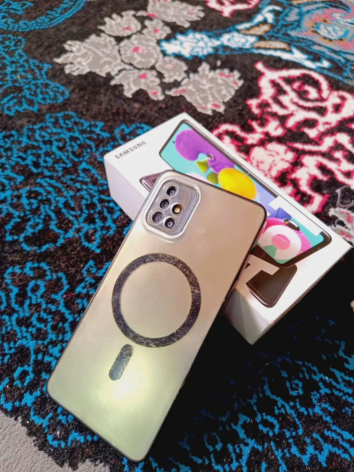 گوشی a51 معامله هم میشه با گوشی سر هم میدم|موبایل|چناران, |دیوار