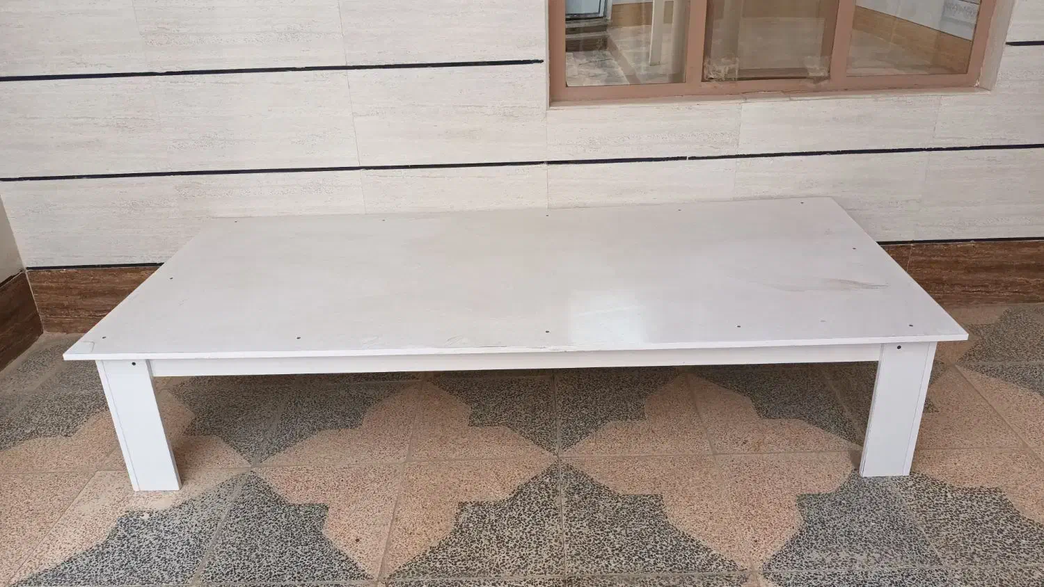 تخت چوبی|تخت و سرویس خواب|تاکستان, |دیوار