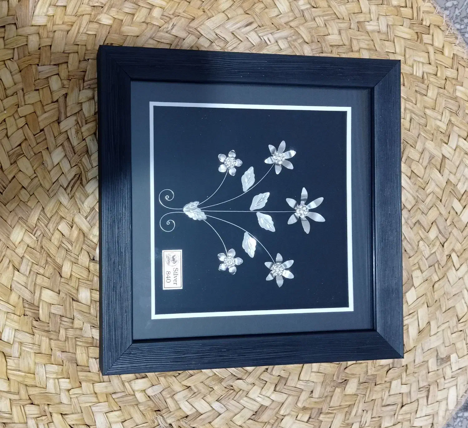 قاب عکس گل نقره|تابلو، نقاشی، عکس|کوهدشت, |دیوار