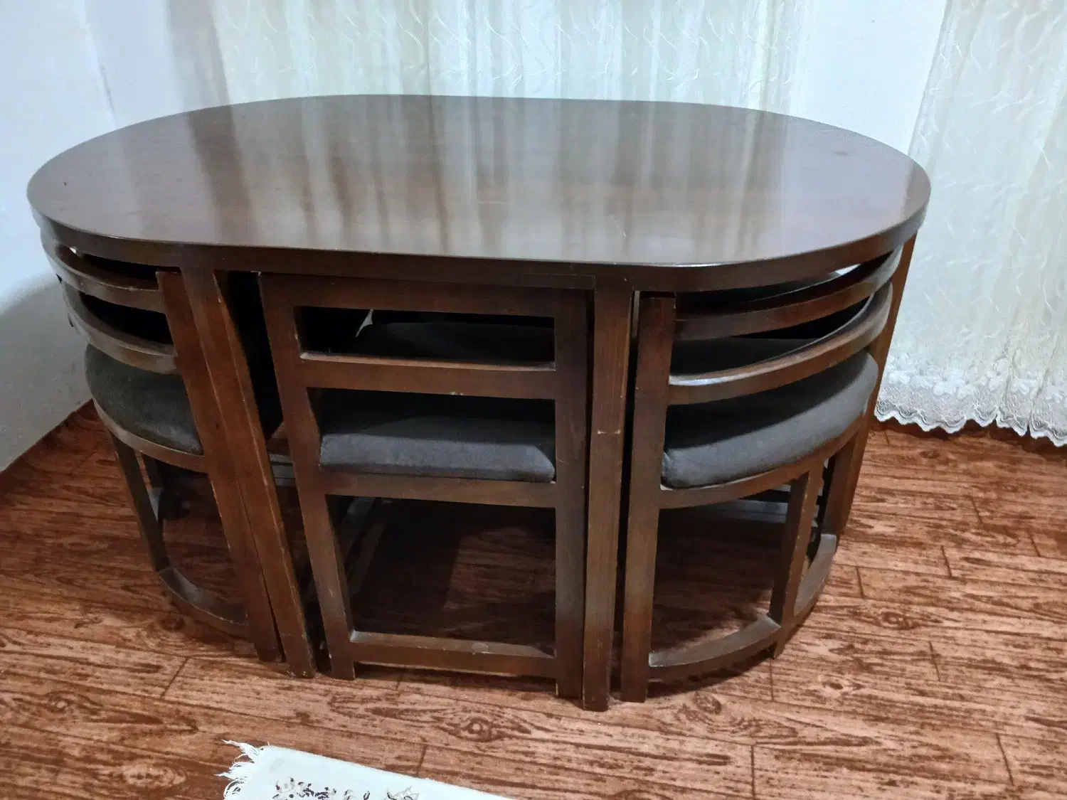 میز ناهارخوری ۶ نفره|میز و صندلی غذاخوری|فومن, |دیوار