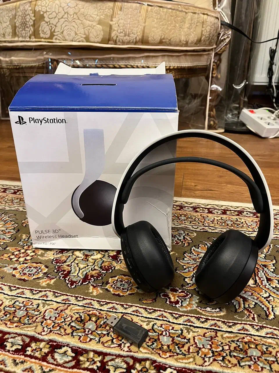 هدست گیمینگ Playstation مدل Pulse3D سفید اورجینال|کنسول، بازی ویدئویی و آنلاین|مشهد, چهارچشمه|دیوار