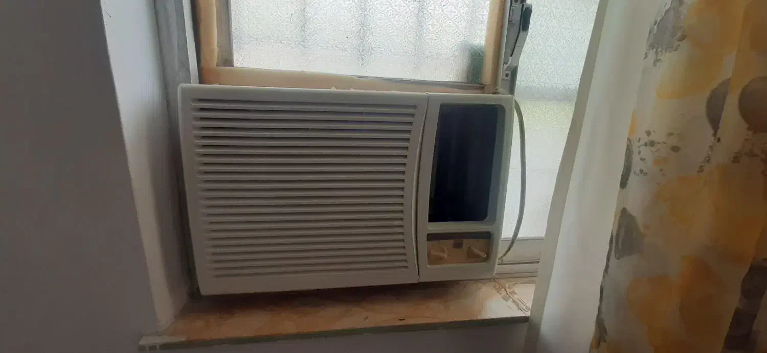 کولر پنجره ایی|کولر گازی و فنکوئل|گنبد کاووس, |دیوار