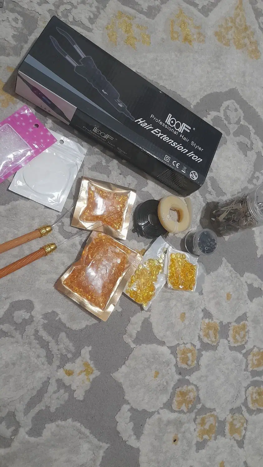 سوهان برقی ۲۰۴ و دستگاه سرچسب اکستنشن مو|آرایشگاه و سالنهای زیبایی|تهران, قلمستان|دیوار