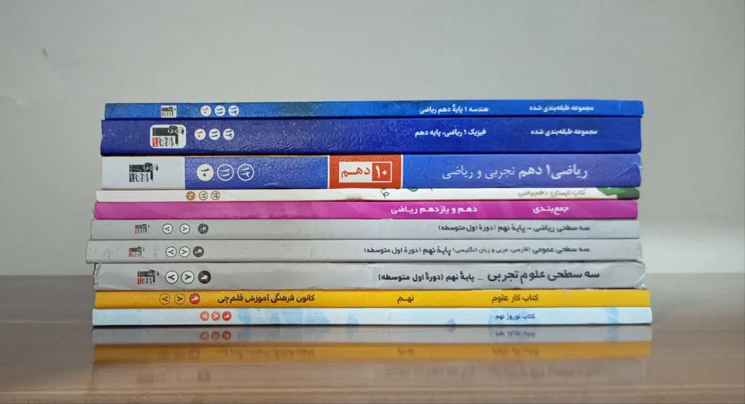 کتاب های کمک درسی پایه نهم و دهم رشته ریاضی|کتاب و مجله آموزشی|تبریز, |دیوار
