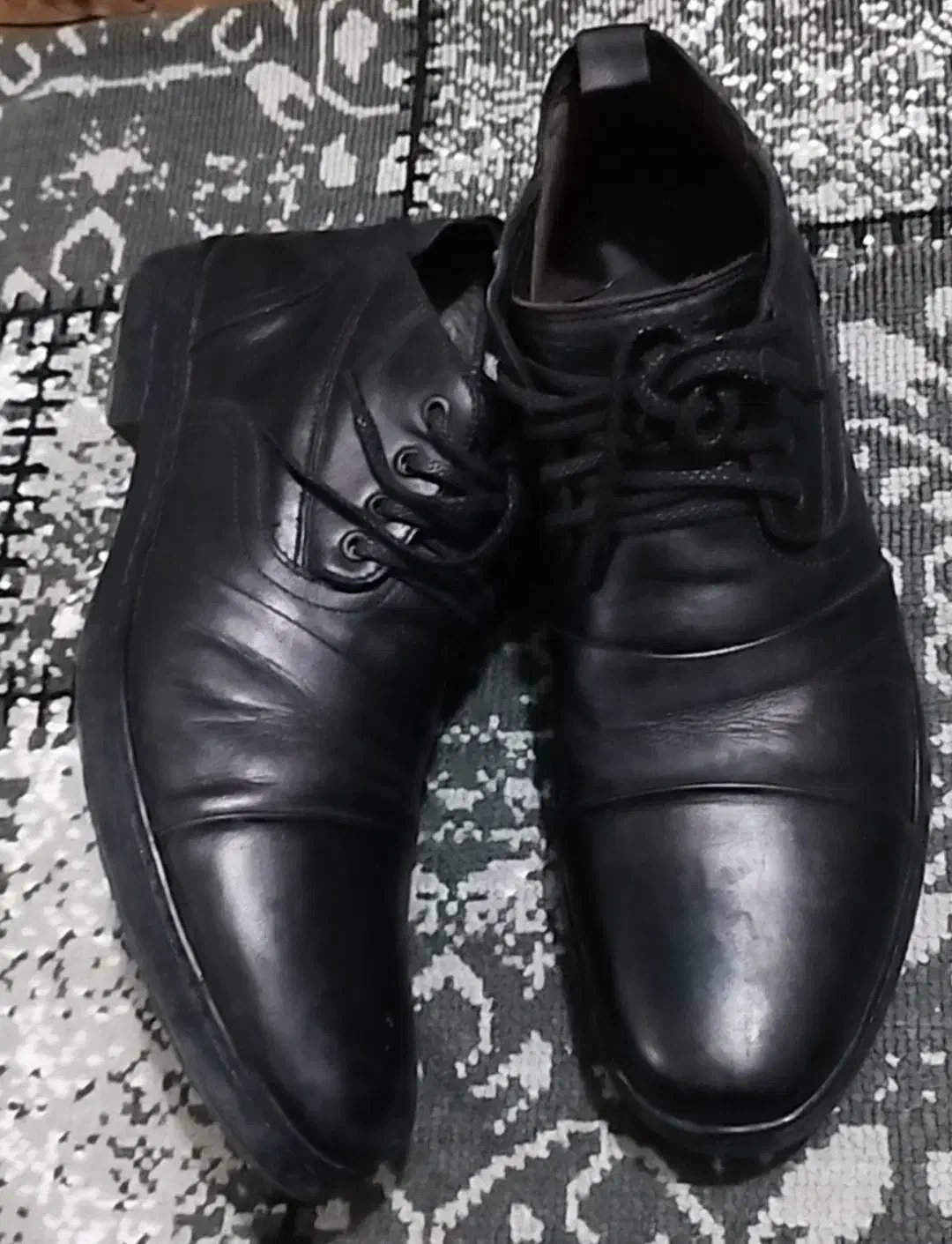 یک جفت کفش چرم مردانه|کیف، کفش، کمربند|گرگان, |دیوار