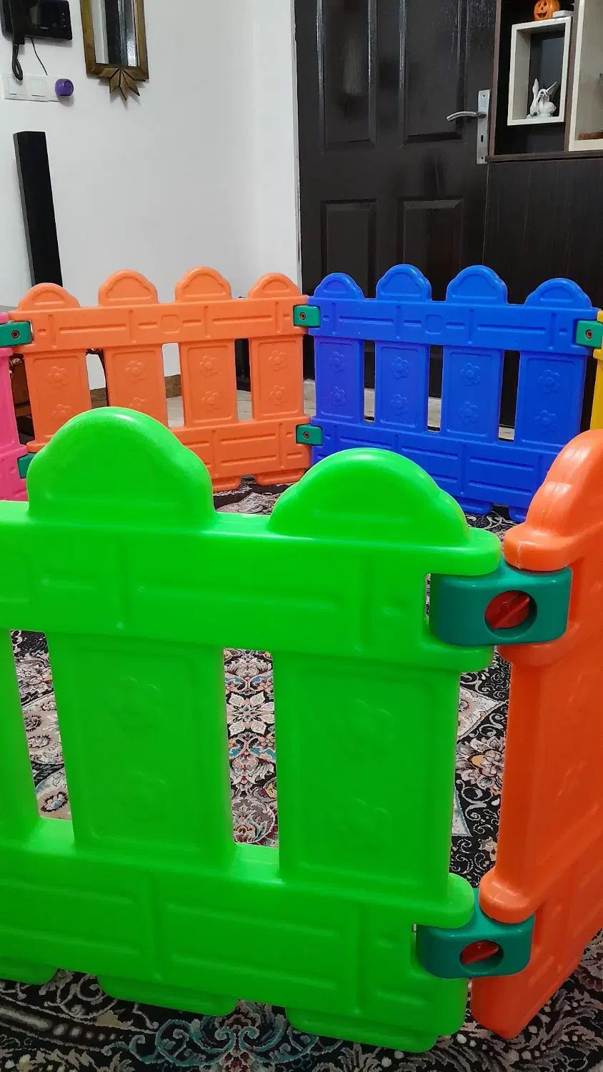 نرده پارک بازی کودک ۷ عددی|اسباببازی|رشت, کوی حسینی|دیوار