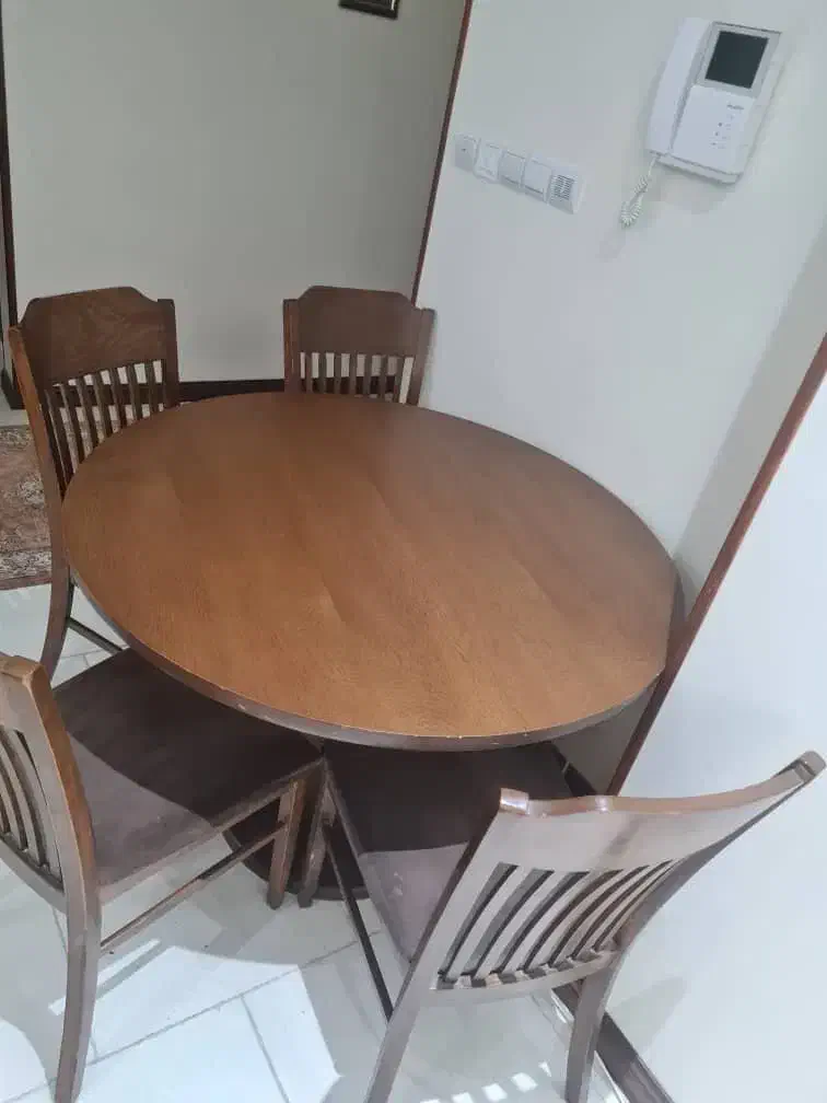 میز ناهار خوری ۴ نفره|میز و صندلی غذاخوری|پردیس, فاز ۸|دیوار