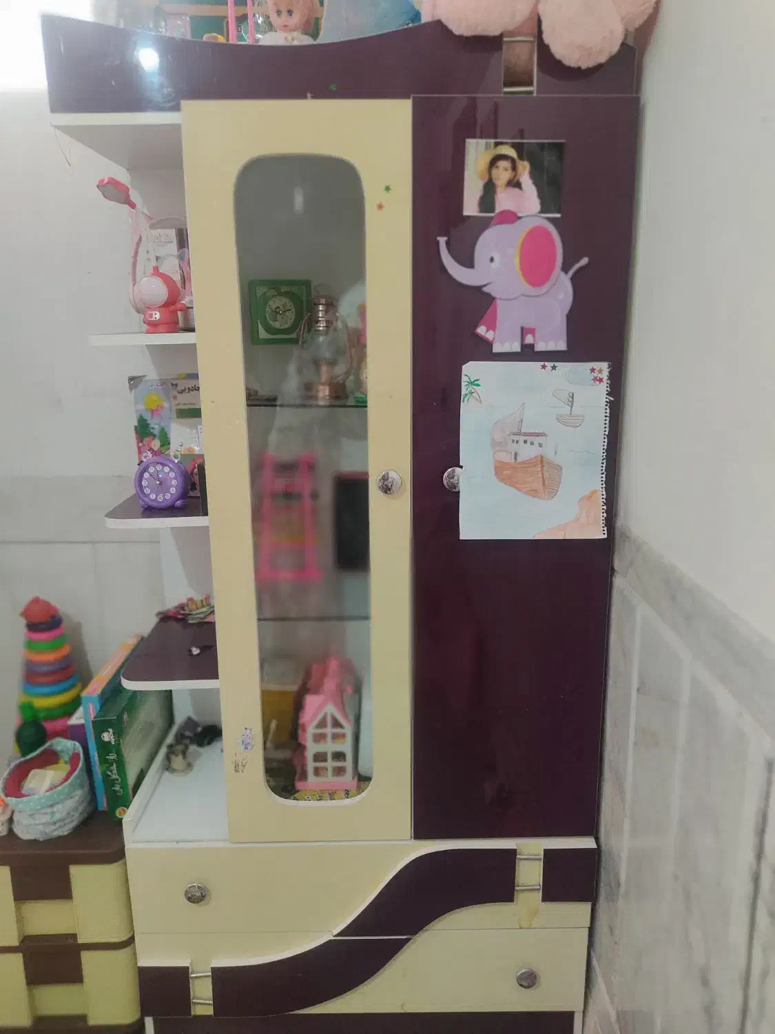 سرویس خواب نوجوان|تخت و سرویس خواب|نیشابور, شهرک جانبازان|دیوار