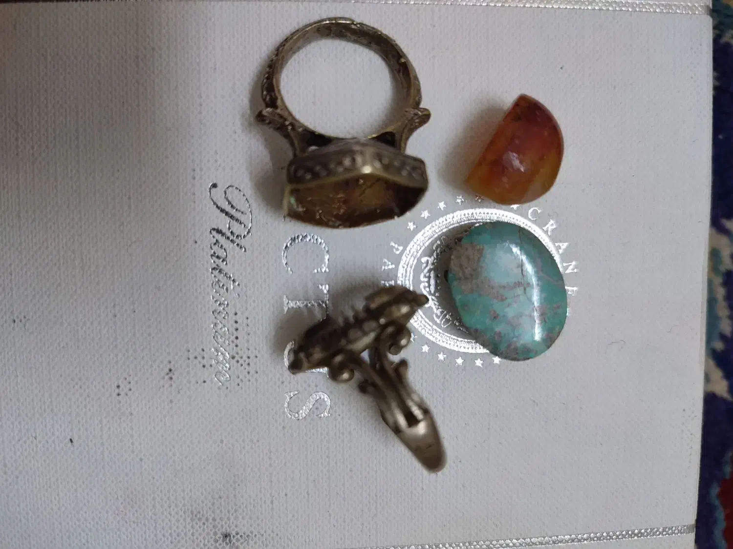 سنگ انگشتر ورکاب انگشتر|زیورآلات و اکسسوری|حمیدیه, |دیوار