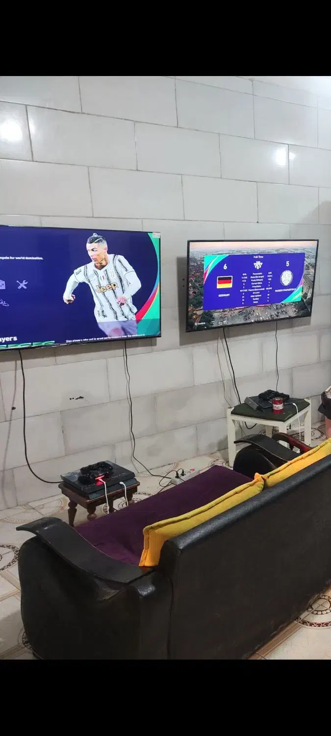 دو عدد پلی استیشن ۴ و تلویزیون|کنسول، بازی ویدئویی و آنلاین|لیکک, |دیوار