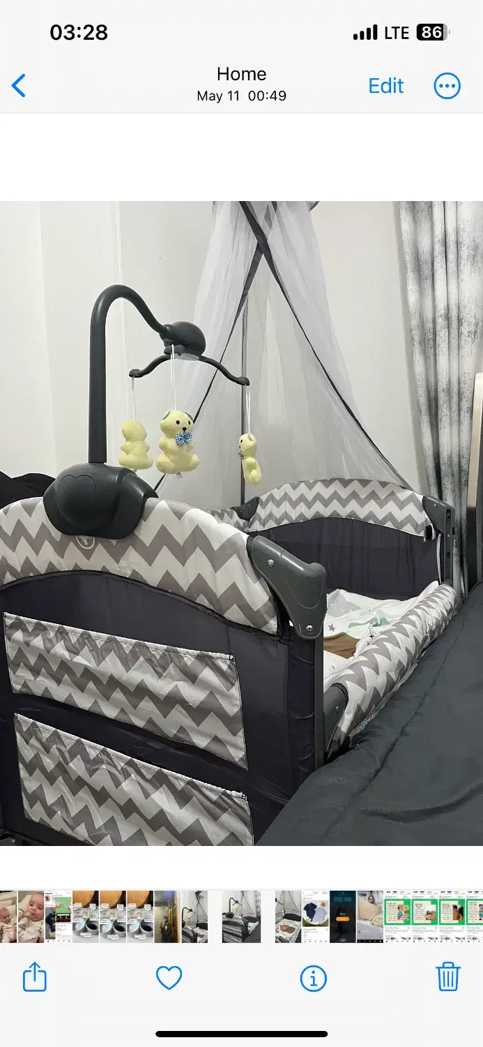 تخت کنار مادر|تخت و سرویس خواب|امیرکلا, |دیوار