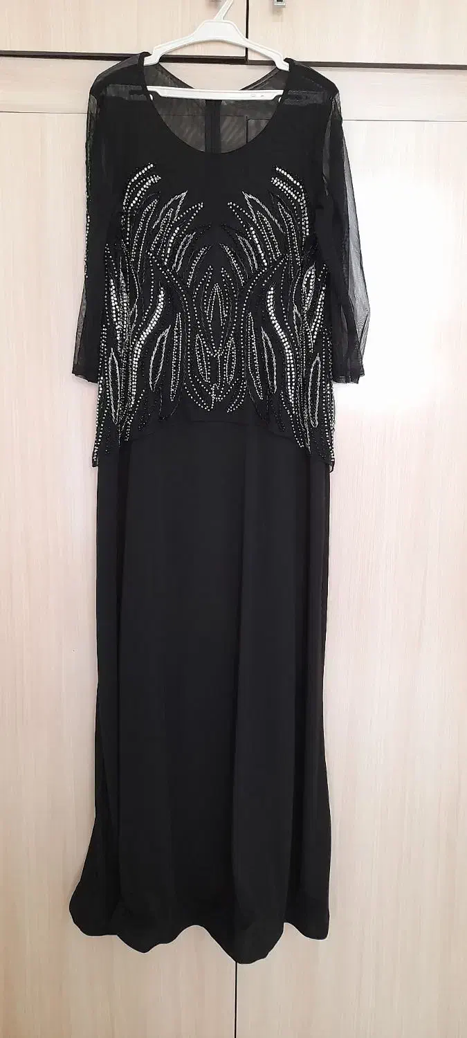 لباس مجلسی کارشده تاسایز۵۲ اندازه میشه|لباس|پیر بکران, |دیوار