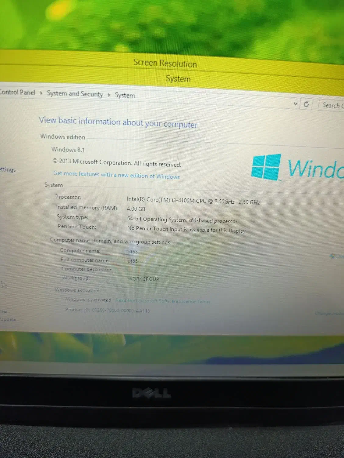 لپ تاپ دل نسل۴|رایانه همراه|زاهدان, |دیوار