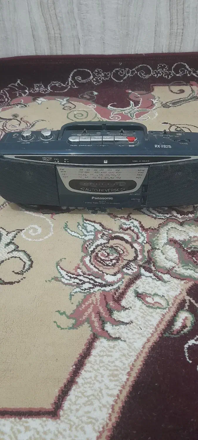 ضبط و رادیو پاناسونیک|کلکسیون اشیاء عتیقه|برازجان, |دیوار