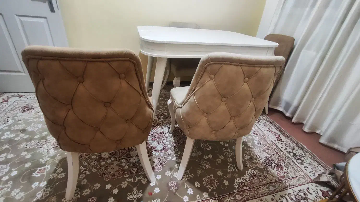 میز نهارخوری 4نفره|میز و صندلی غذاخوری|تبریز, |دیوار