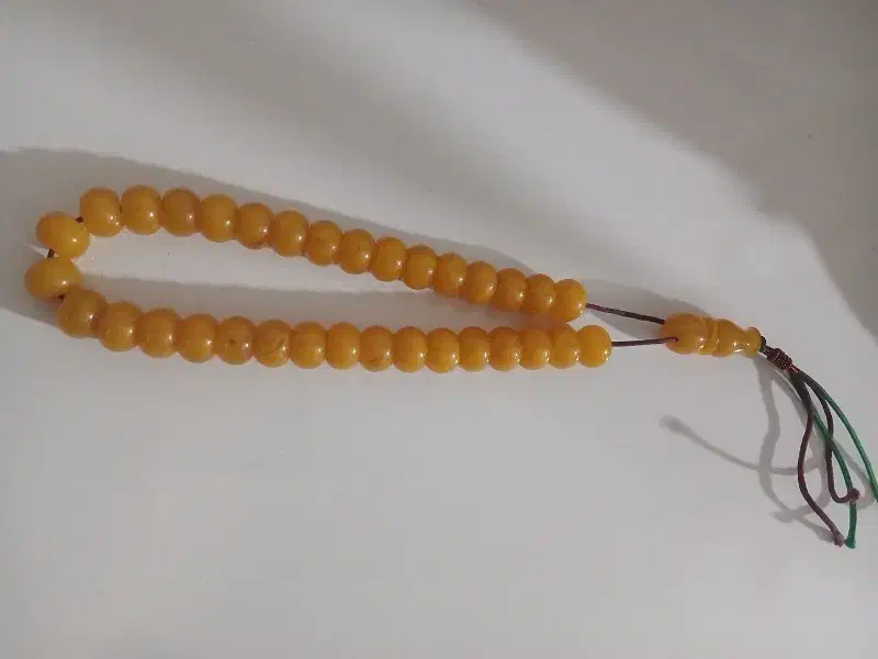 تسبیح سندلوس طبیعی 33 مهره|زیورآلات و اکسسوری|خوی, |دیوار