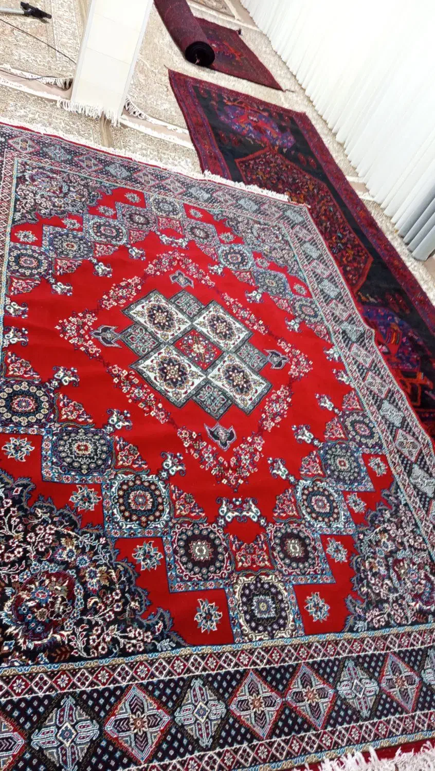 یک جفت فرش ماشینی|فرش|میاندوآب, |دیوار