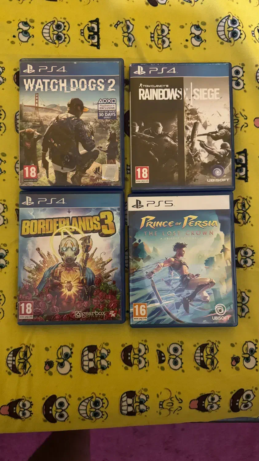 دیسک‌های پی اس ۵/۴|کنسول، بازی ویدئویی و آنلاین|گرگان, |دیوار