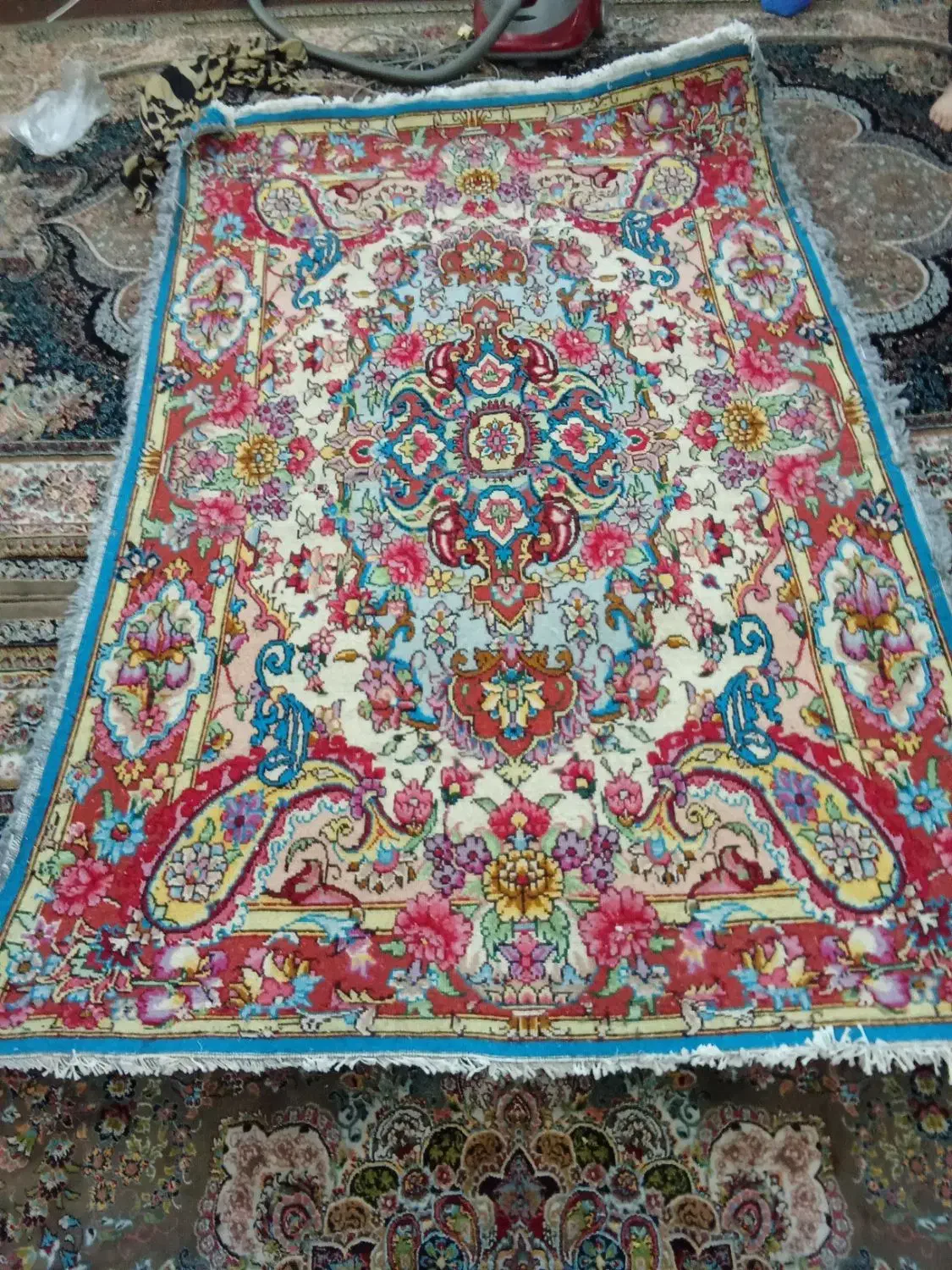 فرش سه متره دست باف|فرش|مشگین شهر, |دیوار