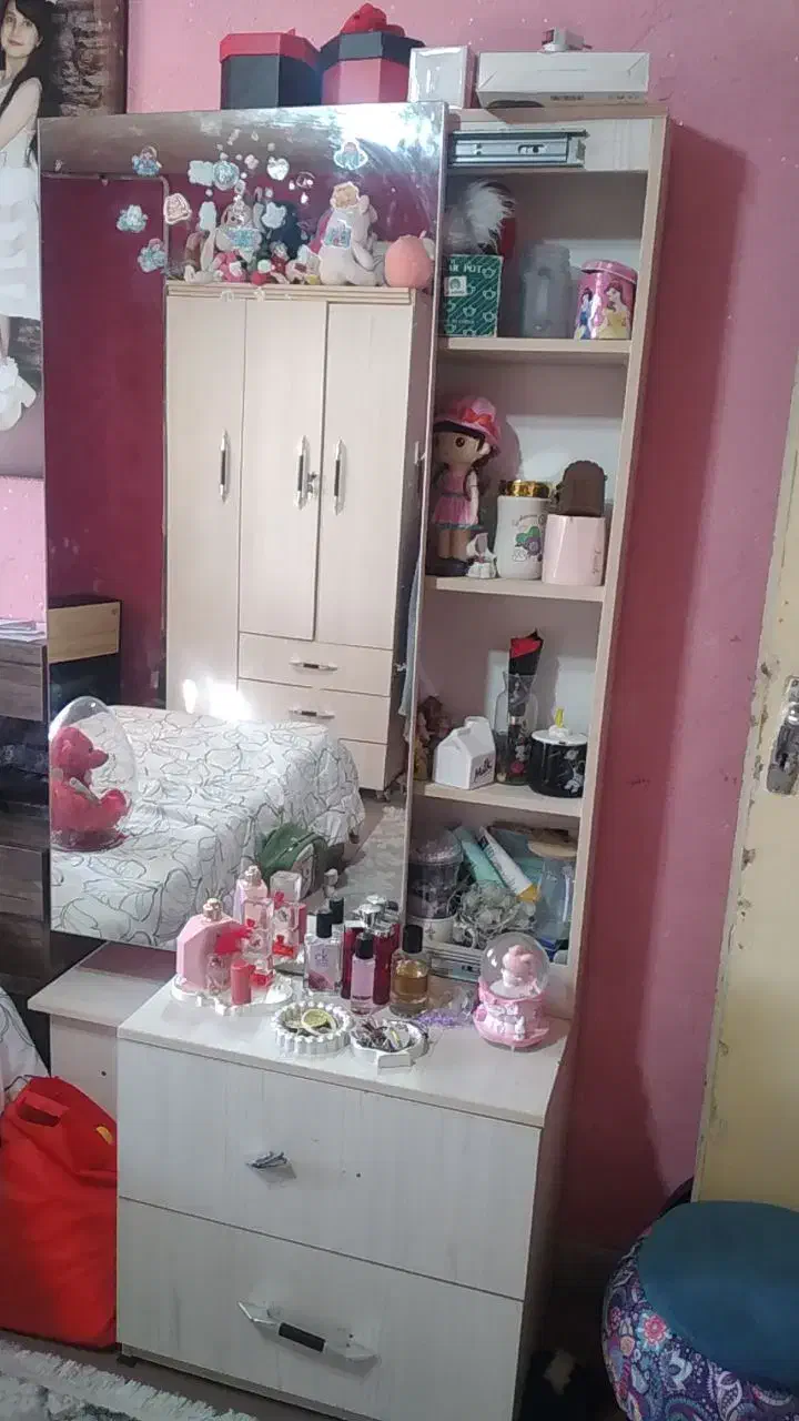 کمدوتخت خواب|تخت و سرویس خواب|شهرضا, |دیوار
