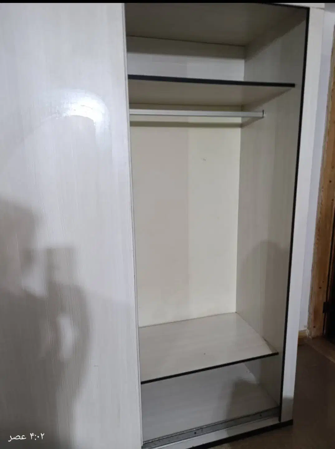 کمد ریلی بزرگ آینه دار|جاکفشی، کمد، دراور|لاهیجان, شیشه گران|دیوار