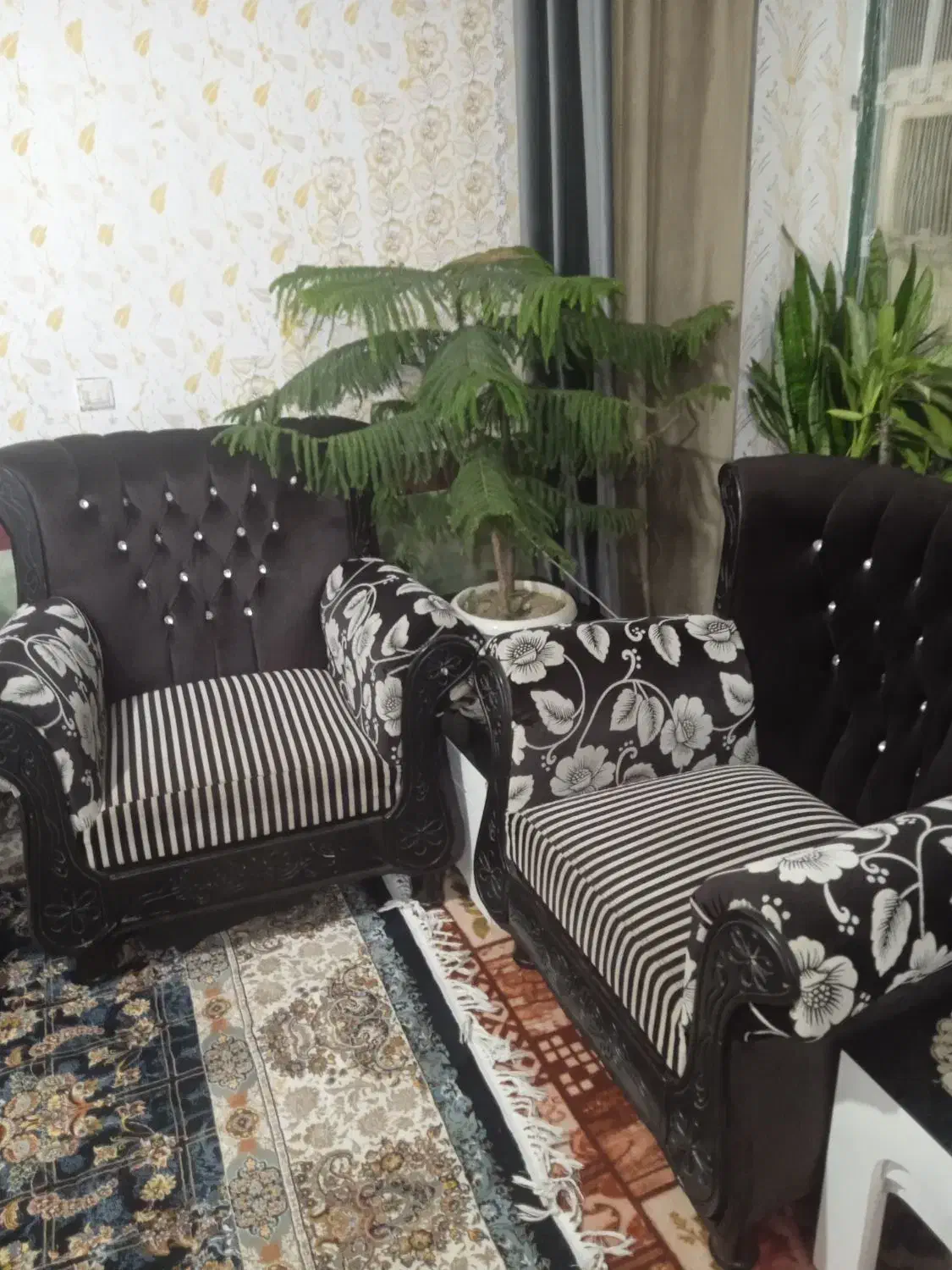 مبل هفت نفره مخمر|مبلمان خانگی و میز عسلی|میاندوآب, |دیوار