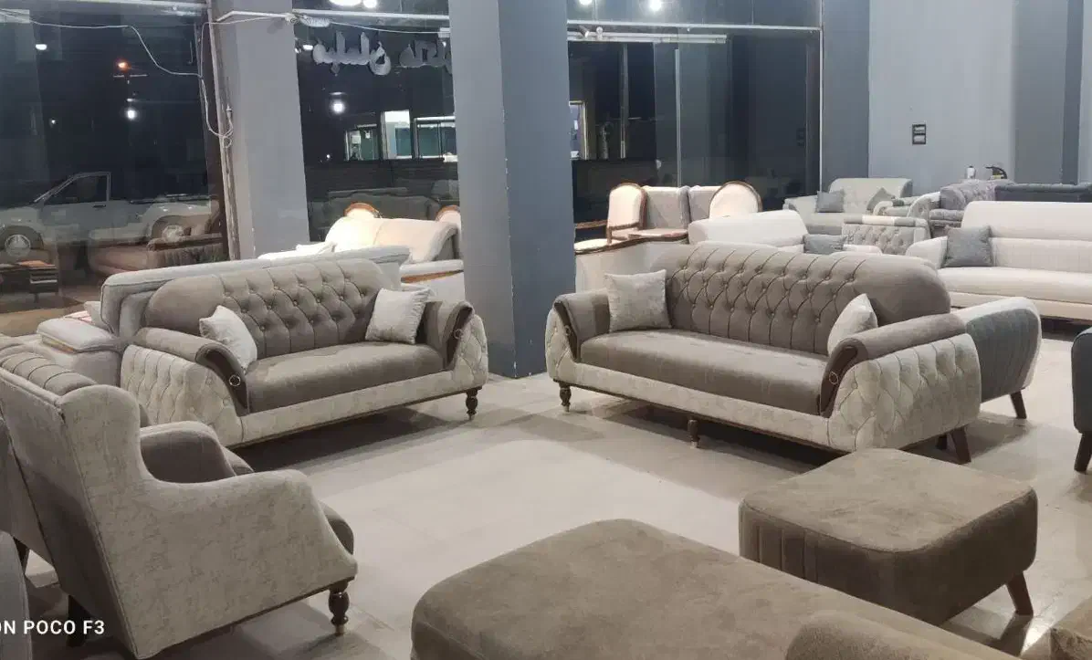 مبل راحتی/خوش رنگ*|مبلمان خانگی و میز عسلی|قم, باغ شریفی|دیوار