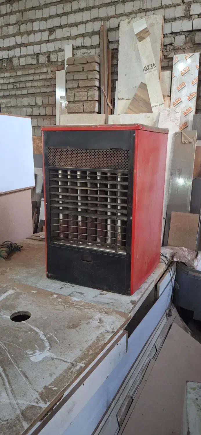 هیتر گازی بخاری صنعتی|بخاری، هیتر، شومینه|لاهیجان, گلستان|دیوار