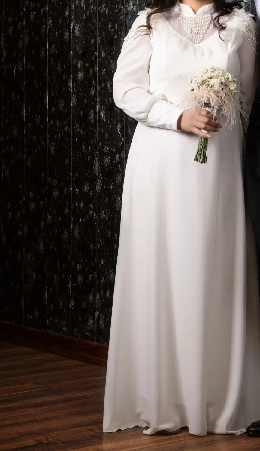 لباس مجلسی سفید|لباس|اشکذر, |دیوار