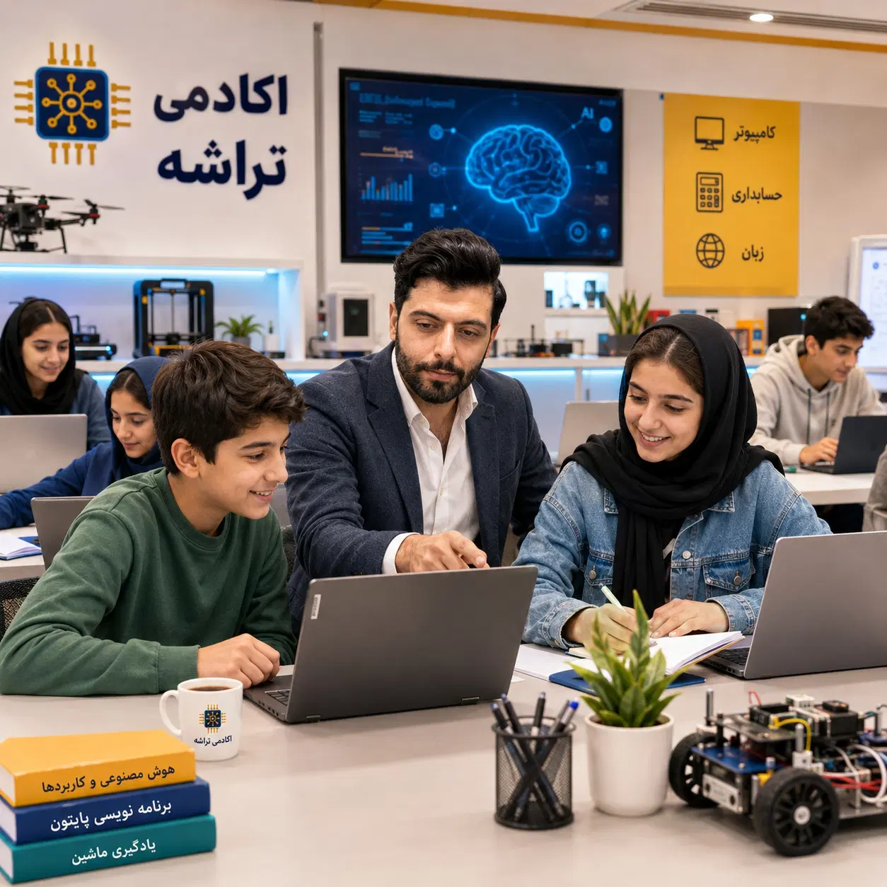 آموزش هوش مصنوعی برای رشد سریعتر کسبوکارها|خدمات آموزشی|قم, میدان نو|دیوار