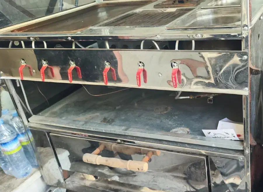 فر ساندویچی 6کاره نو چرخ دار|کافی‌شاپ و رستوران|تهران, بوستان سرخه حصار|دیوار