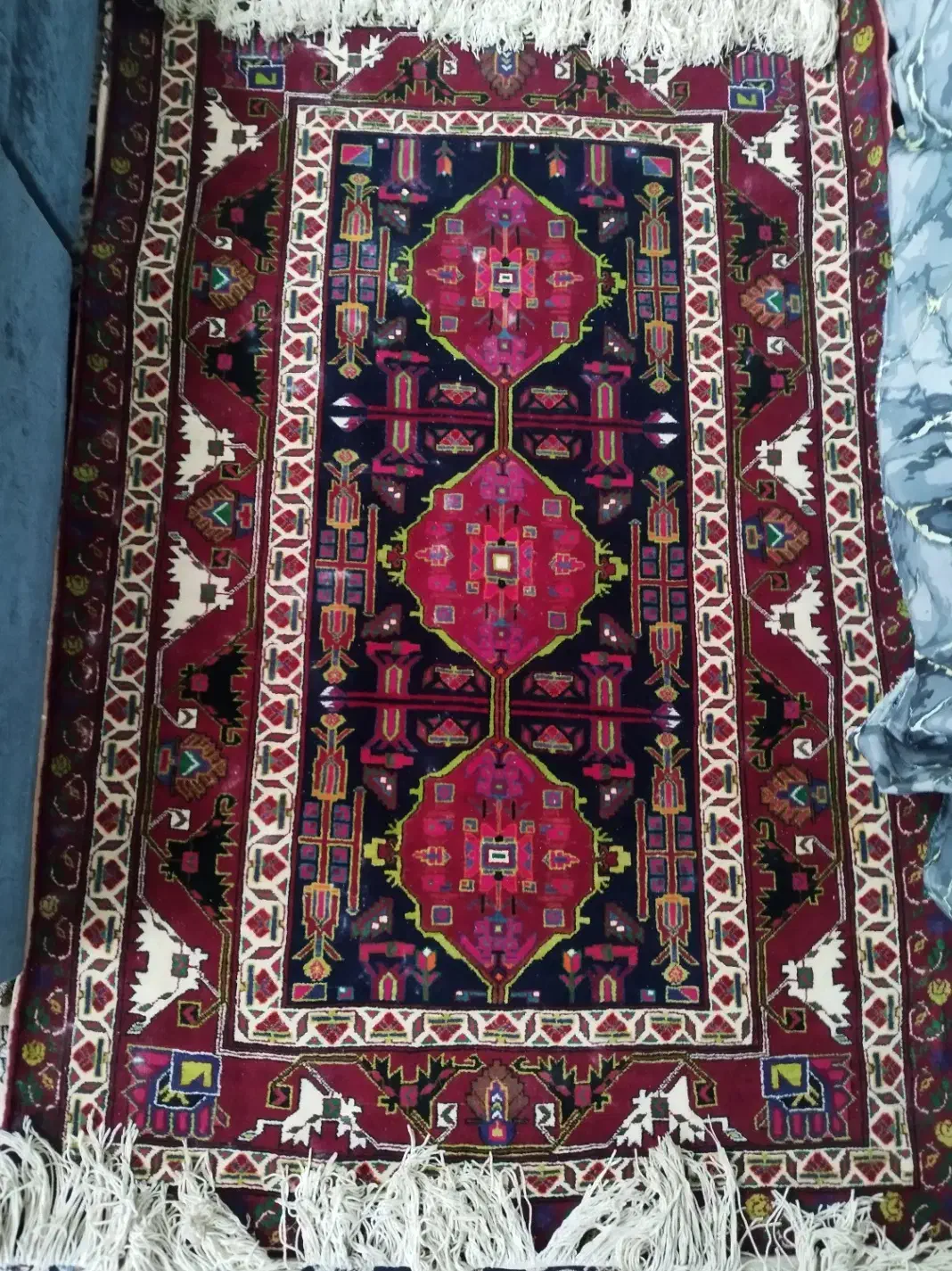 فرش دستباف تمیز و سالم|فرش|مشهد, شهید معقول|دیوار