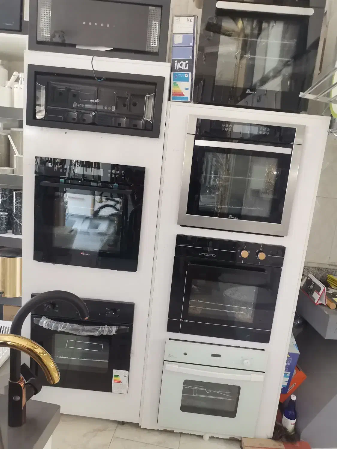 تجهیزات خانه وآشپزخانه هود گاز شیرالات فر وان|مصالح و تجهیزات ساختمان|تربتحیدریه, کاشانی|دیوار