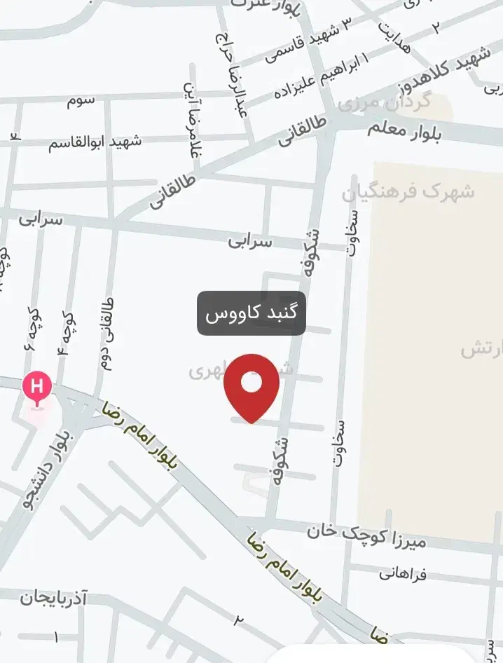 زمین فروشی بین طالقانی و سرابی|فروش زمین و ملک کلنگی|گنبد کاووس, |دیوار