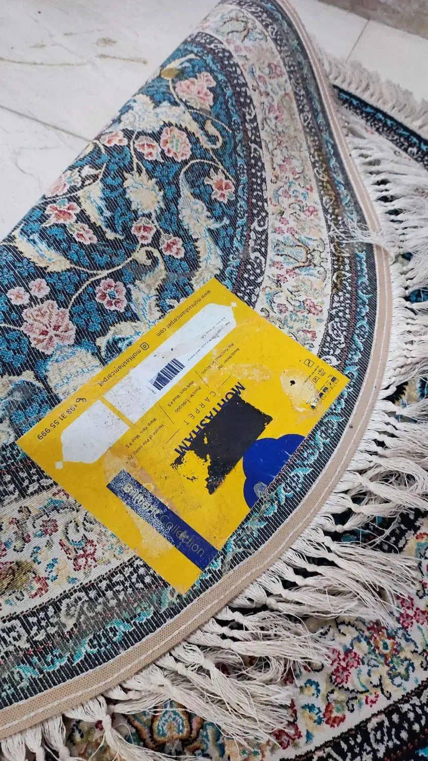 قالیچه گرد 1در1|فرش|مشهد, شهرک شیرین|دیوار