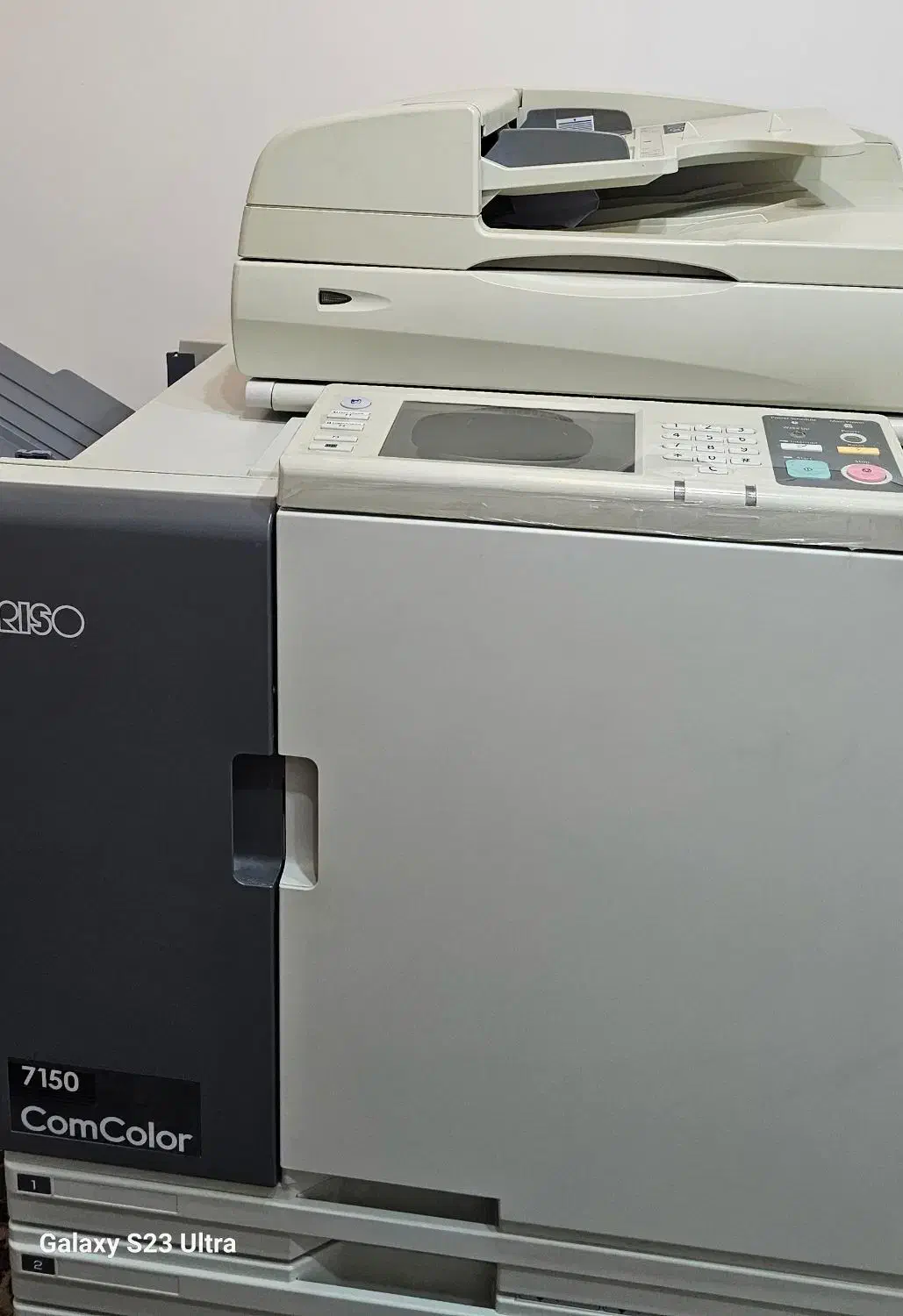 دستگاه ریسو کامکالر ۷۱۵۰|پرینتر، اسکنر، کپی، فکس|زرندیه, |دیوار