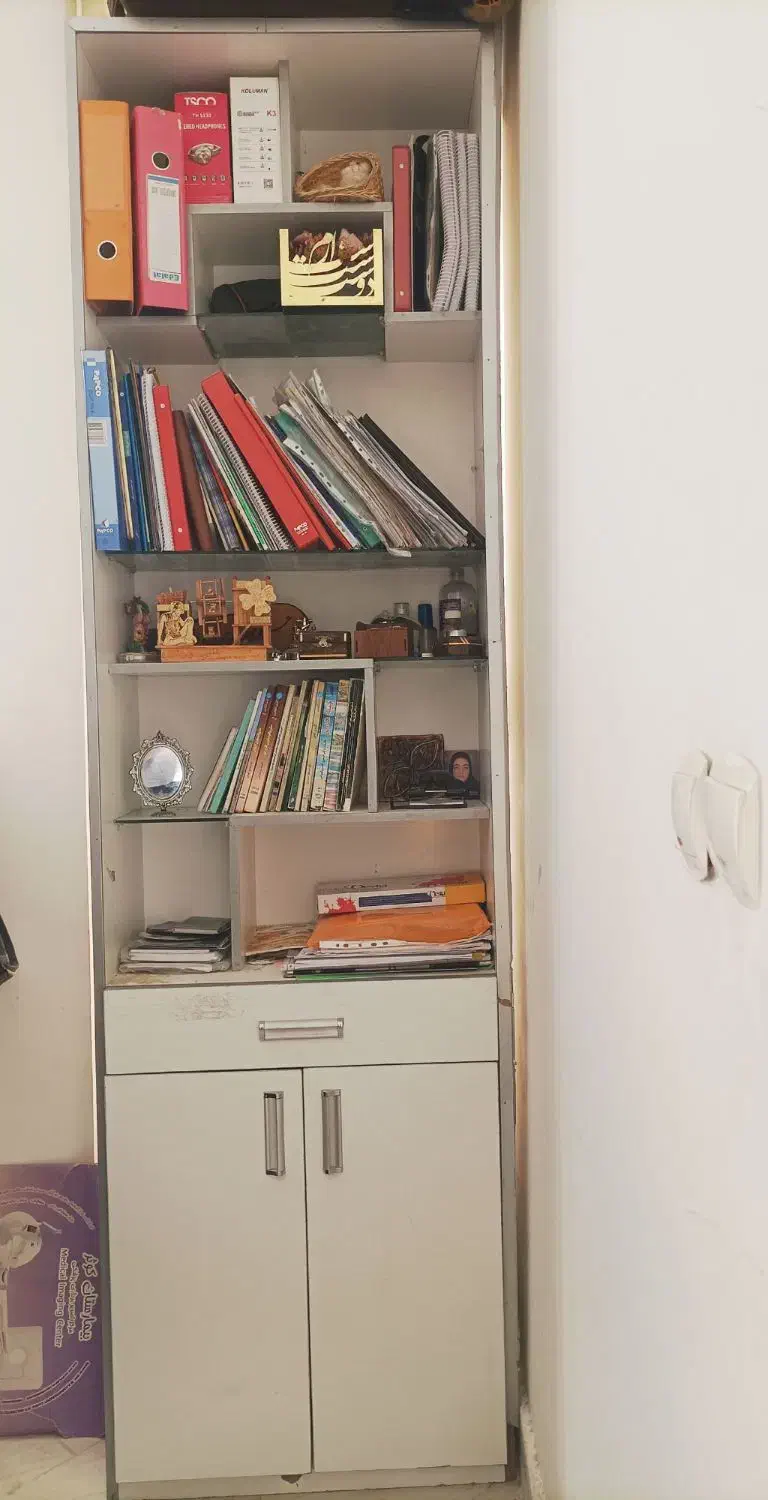 کمد ،کتابخانه ،ویترین ،کمد نوجوان|کتابخانه، شلف، قفسههای دیواری|شیراز, شهرک گلدشت حافظ|دیوار