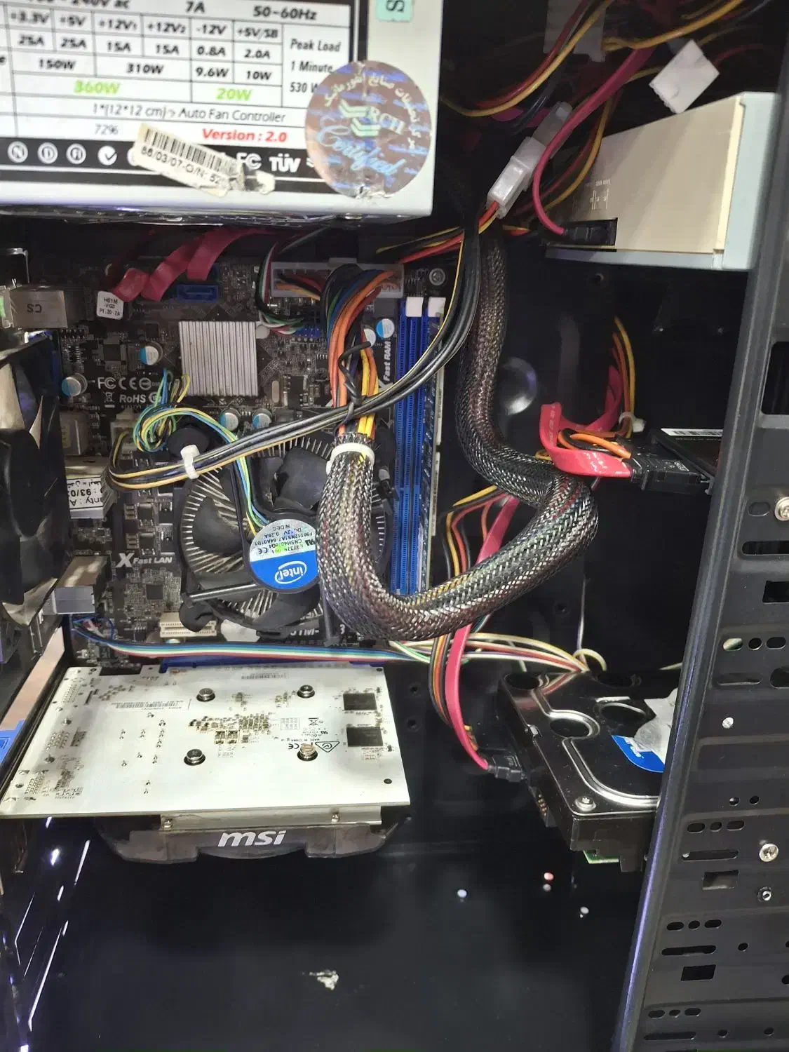 سیستم خانگی تمیز و بدون ایراد|رایانه رومیزی|شبستر, |دیوار