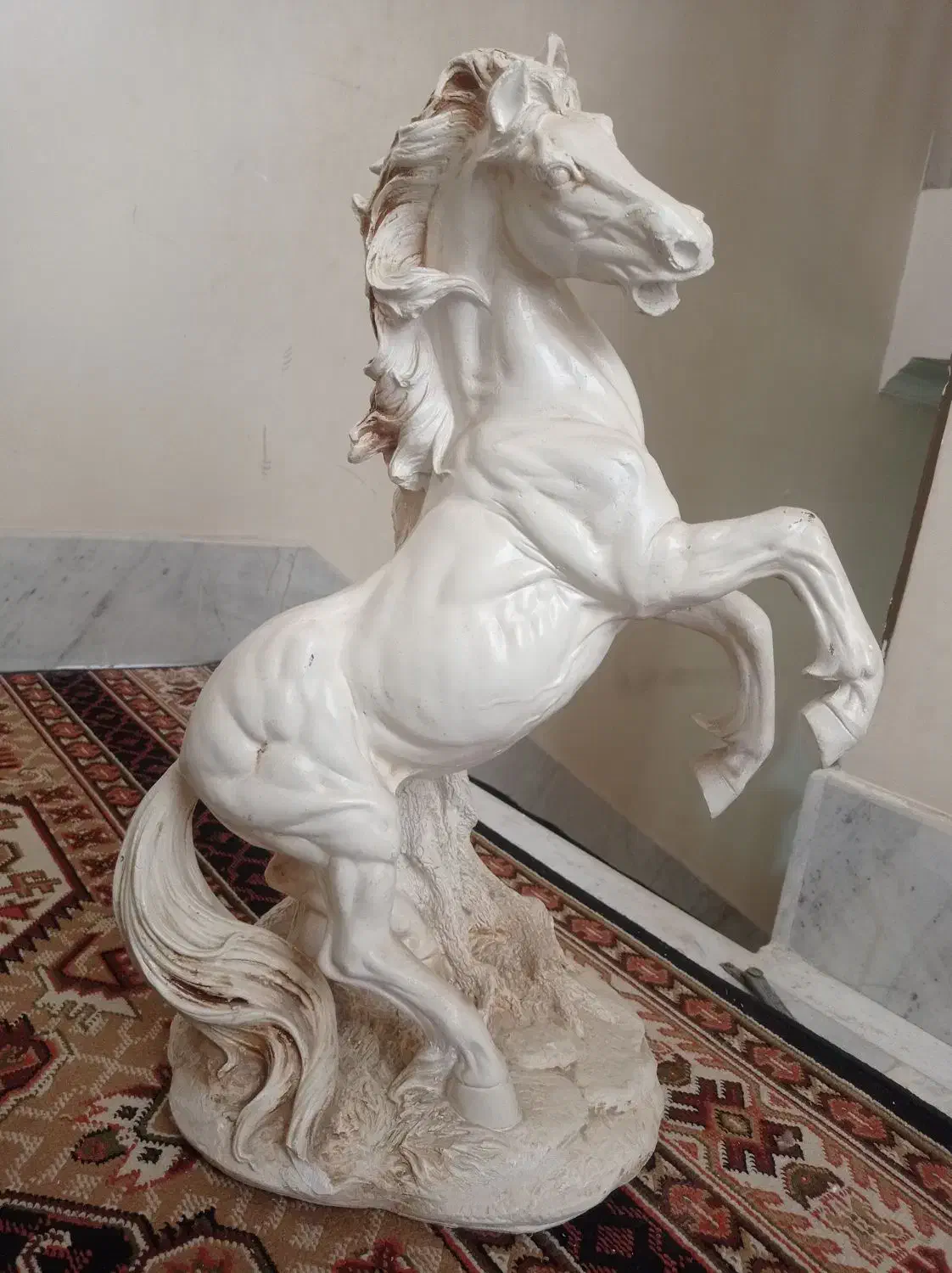 اسب گچی|مجسمه، تندیس، ماکت|بندرعباس, |دیوار