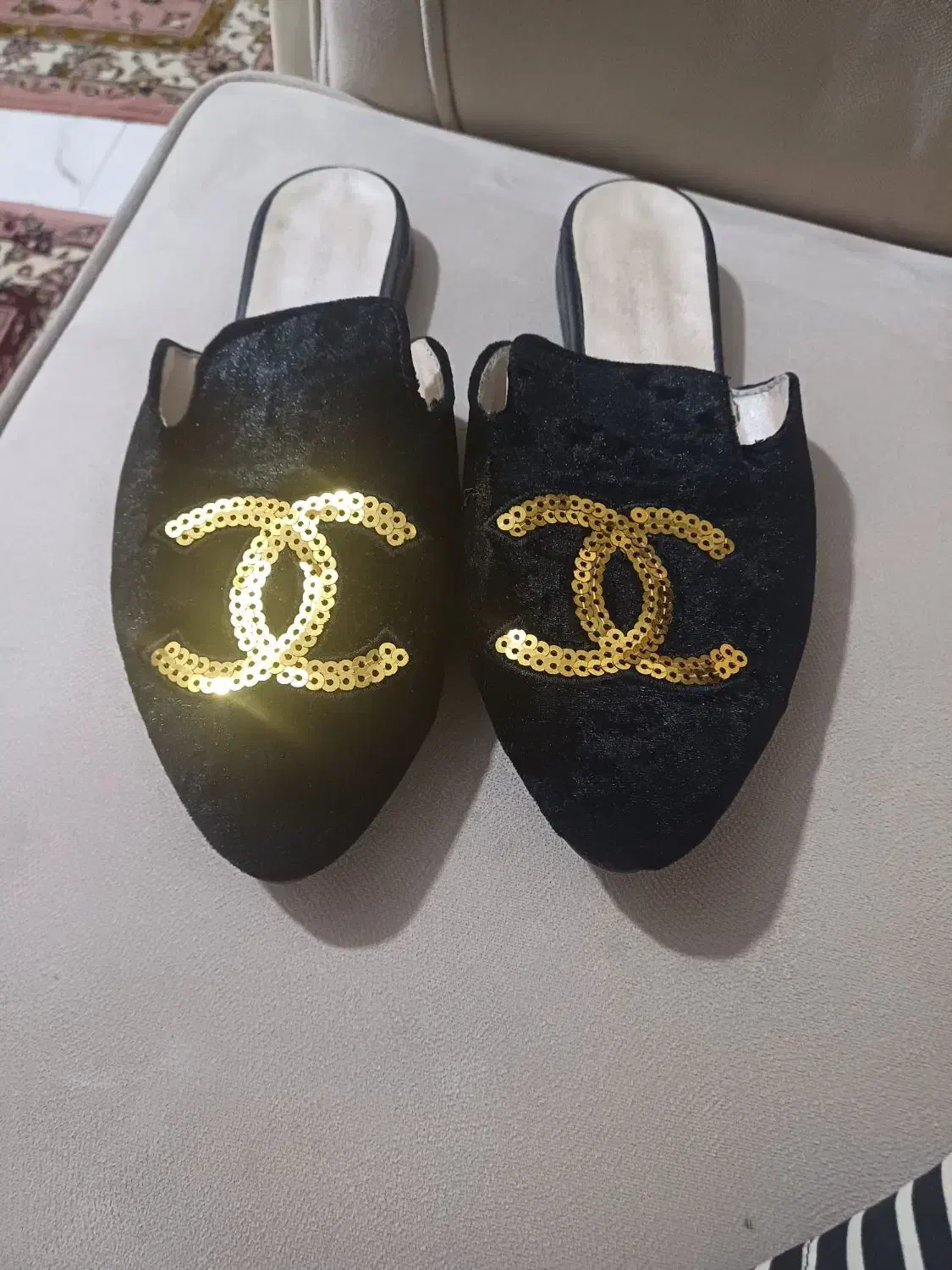 دنپایی مجلسی مخمل|کیف، کفش، کمربند|سهند, |دیوار