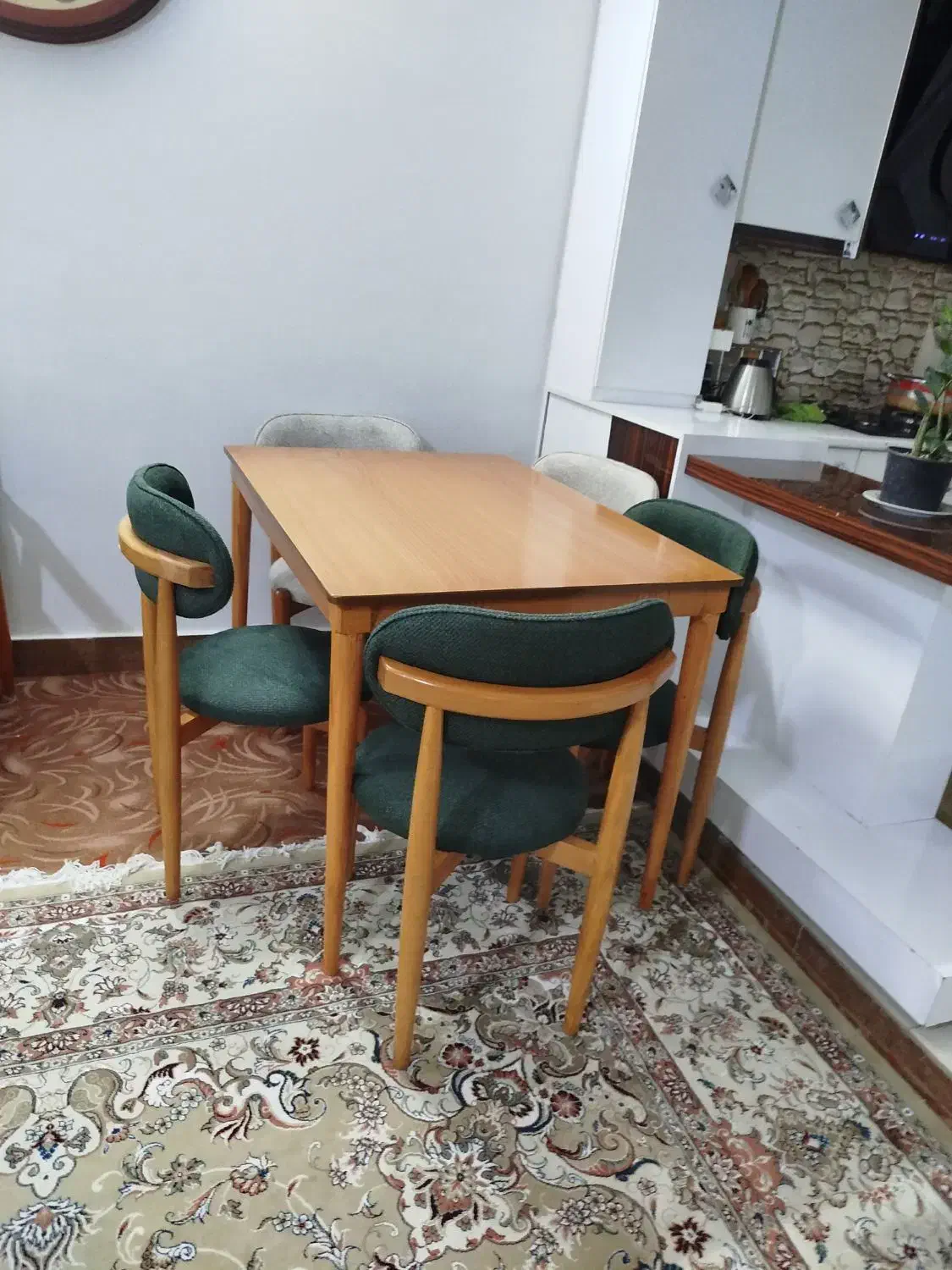 میز ناهار خوری|میز و صندلی غذاخوری|فیروزه, |دیوار