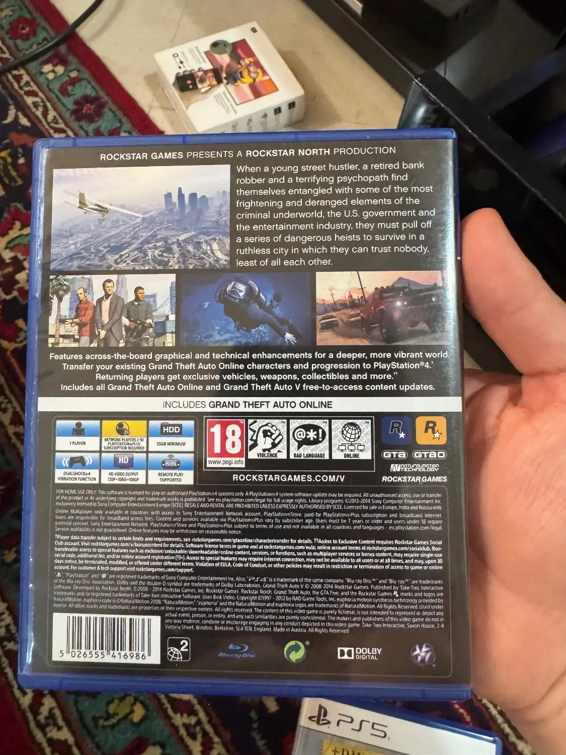 بازی gta برای ps4|کنسول، بازی ویدئویی و آنلاین|تهران, زرگنده|دیوار